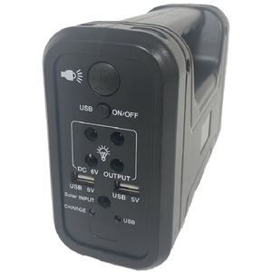 Di động năng lượng mặt trời lưu trữ năng lượng hệ thống điện thoại sạc DC năng lượng mặt trời hệ thống điện cho cắm trại ngoài trời với 6000mAh cuộc sống Pin PO4 - Product Image 3