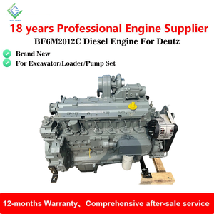 Moteur diesel Deutz 6 cylindres Bf6m2012c neuf pour excavateur, chargeuse, groupe motopompe - Product Image 1