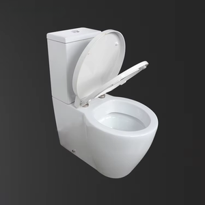 Inodoros Sanitarios, Conjuntos de Inodoros con Función de Descarga Directa, Modernos, Económicos, Lavabos, Inodoros de Dos Piezas - Product Image 3