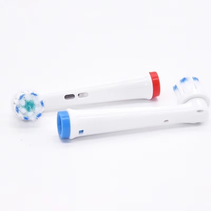Pack 4 EB60-T High-end Nylon Soft Bristle <b>Toothbrush</b> <b>Heads</b> for Adult Oral Home Travel Use - Product Image 2