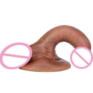 Товары для взрослых, большой пенис, устройство для мастурбации, супер мягкий высокий имитационный ремешок для фаллоимитаторов для женщин, огромный реалистичный - Product Image 5