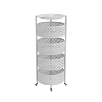 Chariot médical de luxe multicouche pour salon de beauté Rotation étagère de produits Spa Nail Shop étagère de rangement