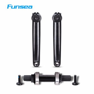 Plato de Cadena BMX Funsea de 170mm para Bicicleta de Niño, Juego de Bielas y <span class=keywords><strong>Eje</strong></span> de <span class=keywords><strong>Pedalier</strong></span> Racework Fácil de Usar para Cruisers y Ciclismo de Montaña - Product Image 1
