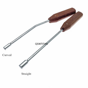Marteau <span class=keywords><strong>à</strong></span> os Plateau tibial <span class=keywords><strong>Pince</strong></span> <span class=keywords><strong>à</strong></span> <span class=keywords><strong>greffe</strong></span> osseuse 26cm Instrument orthopédique incurvé droit multi-diamètre - Product Image 6