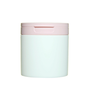 Conteneurs de cire pour cheveux fantaisie rose de luxe haut de gamme bel ensemble de crème de Massage cosmétique bouchon à vis PP Base pour Lotion - Product Image 1