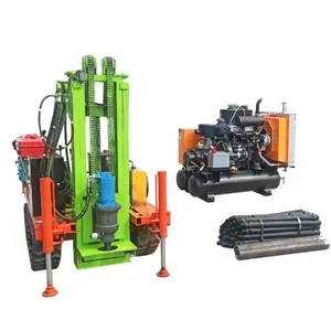 HR 35hp DTH Pneumatic drilling machine mud pump borehole drilling machine Engineering machine