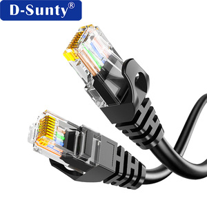 Cable de Red Cat 6 RJ45 de 2 Metros, 24AWG, Par Trenzado, Cable de Conexión UTP Cat6, Cable Ethernet de Cobre Desnudo - Product Image 4