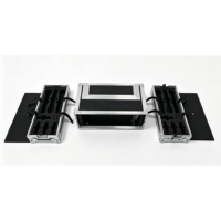 Boîtier de transport robuste 4U 19'' pour microphones, étanche IP67, protection renforcée pour unités de microphone, OEM/ODM de haute qualité