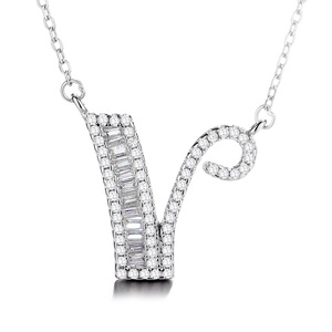 Adatti a Monili Su Ordinazione <span class=keywords><strong>Lettera</strong></span> "<span class=keywords><strong>C</strong></span>" Del Pendente 925 <span class=keywords><strong>Collana</strong></span> In Argento Sterling - Product Image 4