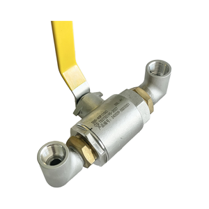 Válvulas de Bola Criogénicas de 3 Vías Manuales DQS15C2S DN15 para Almacenamiento a Granel, Válvulas de Bola Criogénicas de 3 Vías DQS15C2S - Product Image 4