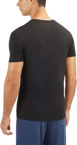 T-shirts à manches courtes en coton doux, anti-transpiration, teinture unie, <span class=keywords><strong>col</strong></span> en <span class=keywords><strong>V</strong></span>, pour hommes, personnalisables en usine, pour le travail, les é<span class=keywords><strong>v</strong></span>énements et les clubs - Product Image 6