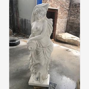 Yaşam boyutu taş soyut kadın seksi çıplak mermer heykel heykelleri - Product Image 5