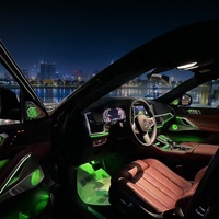 Pour BMW X6 G06 LED garnitures lampe lumières ambiantes couvercle de haut-parleur panneau de porte intérieur pièces décoratives accessoires mise à niveau