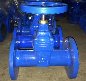 Face To Face DIN3202 F5 DN100 Resilient Seat Gate Valve