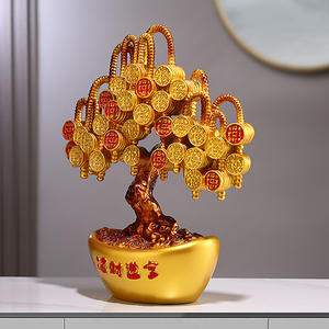 Éléphant chanceux Une paire d'ornements Luxe léger Salon haut de gamme Meuble TV Décoration de la maison Décorations créatives modernes - Product Image 3