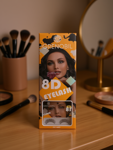 Pestañas Postizas Grenobil 8D, Pelo Sintético de 0.07mm, Banda Invisible, Bandeja Transparente, Modelo 1440 - Product Image 2