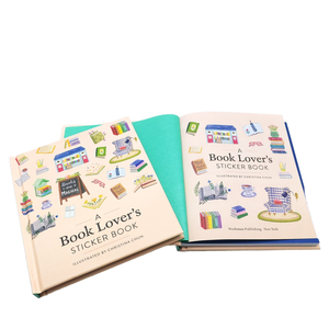 Livre d'autocollants réutilisables pour enfants, couverture rigide, couleur bon marché, personnalisé par un imprimanteur <span class=keywords><strong>chinois</strong></span> professionnel, fabriqué avec du papier d'art pour enfants - Product Image 4