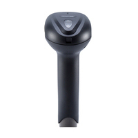 Escáner de Código de Barras 1D con Conexión USB RS232, Lector de Códigos de Barras Portátil para Pagos Móviles en Supermercados