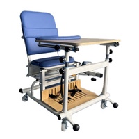 Chaise de position assise-debout de qualité supérieure pour enfants, réglable, pour la rééducation des membres inférieurs et la correction de la posture des jambes