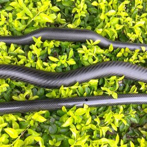 ด้ามไม้พายเรือคายัคแบบโค้งทำจากคาร์บอนไฟเบอร์ 3K Weave, ไม้พายคาร์บอนไฟเบอร์แบบ Outrigger - Product Image 1