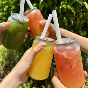 Dễ Dàng Mở Lọ 250 Ml 330 Ml 500 Ml 650 Ml <span class=keywords><strong>Pet</strong></span> Chai Nhựa Rõ Ràng Trong Suốt Soda Uống Có Thể Cho Nước Trái Cây Nước Giải Khát Canette Lọ - Product Image 6