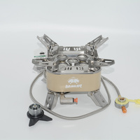 Réchaud à gaz butane portable pour le camping en plein air, pour pique-nique et barbecue