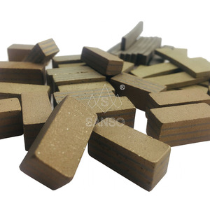 Sharp Cutting Stone Tools Diamond <strong>Segments</strong> 40x3x10mm 8/10/12mm Hard Bond OEM - Product Image 1