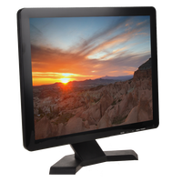 Monitor de Escritorio LCD TFT de 17 Pulgadas a Precio Económico, Pantalla Cuadrada, Monitor LED VGA de 17 Pulgadas en Venta