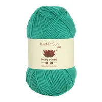 High grade pure super wash merino wool 175m/50gram fingering weight hand knitting yarn for baby sweater