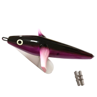 9 pouces PP Teaser Sparrow Bird Trolling Lure Play Action Fishing Tackle Ocean Boat Thon Cible Species Daisy Chain Spreader Bars