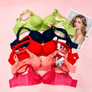 <span class=keywords><strong>Reggiseno</strong></span> <span class=keywords><strong>Imbottito</strong></span> in <span class=keywords><strong>Cotone</strong></span> LXX001 a 1,05 Dollari, Morbido <span class=keywords><strong>Reggiseno</strong></span> Push-up in Maglia con Copertura Totale, Traspirante e Confortevole per Donne - Product Image 5