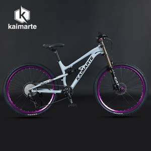 Factory Sales Downhill Mountain Bike 27.5 Aluminum Soft Tail Variable Speed Shock Absorption - Product Image 5