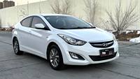 Hyundai Elantra 2015 1.6L, темно-коричневая кожа, R16, АКПП, б/у, левый руль, компактный седан