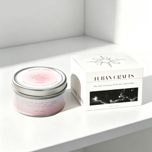 Coffret cadeau de bougies parfumées L06 12 constellations, <span class=keywords><strong>bougie</strong></span> en cire de soja dans une boîte de voyage, <span class=keywords><strong>bougie</strong></span> aromathérapeutique du zodiaque pour un cadeau d'anniversaire ou de fête - Product Image 6