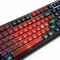 Teclado Mecánico Intercambiable en Caliente RGB 98% Teclado para Juegos de Oficina para Computadora Portátil con Windows Teclado Mecánico Inalámbrico de Tamaño Completo