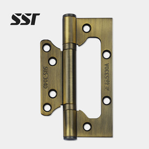 Bisagras Planas de Acero Inoxidable SS de Diseño Moderno 5x3x3.0mm con Rodamiento de Bolas de Alta Calidad para Puertas y Ventanas de Hoteles - Product Image 1