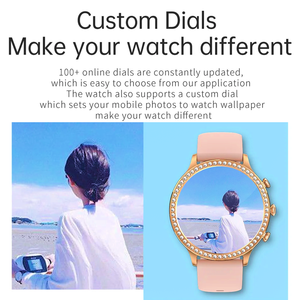 Quà Tặng Valentine Gen9 Phụ Nữ Của Thời Trang Phụ Nữ Thông Minh Đồng Hồ IPS Hiển Thị Bt Gọi Tập Thể Dục Thể Thao Không Thấm Nước Vòng Đồng Hồ - Product Image 2