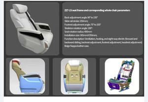 Asiento de Coche para <span class=keywords><strong>Camper</strong></span> <span class=keywords><strong>Vito</strong></span>, Asiento VIP Inteligente para Furgoneta, Asiento de Cuero de Lujo para MPV, SUV y Autobús con Certificación CCC - Product Image 2