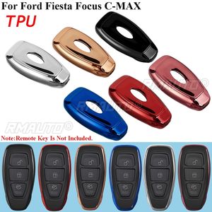 Housse de protection pour clé de voiture en TPU souple, coque de protection pour clé de voiture, style automobile pour Ford Fiesta pour Focus C-MAX 2011 2012 2013-2018 - Product Image 1