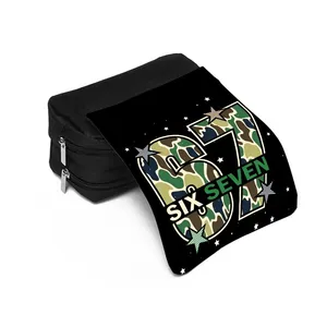 Renkli Numara 67 Çift Katlanır Kalem Kutusu Erkek/Kız En İyi Hediye 3D Kalem Çantası Okul Ofis Kullanımı Çocuklar İçin WKA14 Model - Product Image 4