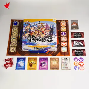 High Quality Wholesale Custom Board Game Personalized Printing Game Board Playing Cards Manufacturer Board Game For Adults