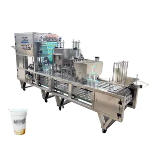 Machine à thé à bulles personnalisée réfrigérer l'eau de travail Bar comptoir de thé au lait avec équipements de magasin de thé à bulles