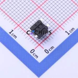 TD-1150SR-5.0H-160 Tactile Switch SMD Switch Single Pole Single Throw Round Button 1.6N Vertical Mount - Product Image 2