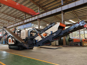 200-350 т/ч горно-шахтная дробильная установка для дробления твердого камня, дробилка для руды, гусеничный тип, мобильная ударная и конусная дробилка - Product Image 3