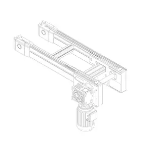 heavy duty chain belt conveyor system pallet chain carbon Chain steel conveyor production line