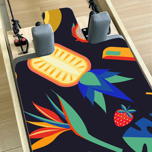 SANFAN, nuevas esteras de Yoga de PU, equipo de Yoga ecológico, protección de cama central, estera de reformador de Pilates antideslizante de goma Natural tallada - Product Image 2