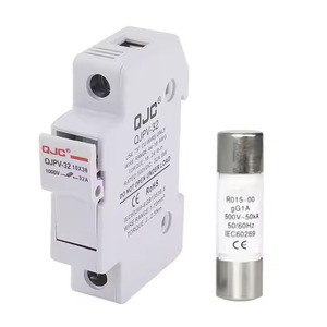 ฟิวส์ QJC DC รุ่น QJPV-32 ขนาด 10x38 มม. 32A 1000V แบบเป่าเร็ว แสดงแรงดันสูง สายพลาสติกแบบเรเดียล - Product Image 4