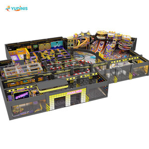 Solution tout-en-un pour aires <span class=keywords><strong>de</strong></span> <span class=keywords><strong>jeux</strong></span> commerciales avec trampoline à <span class=keywords><strong>jeux</strong></span> souples et équipements <span class=keywords><strong>de</strong></span> divertissement familial - Product Image 1