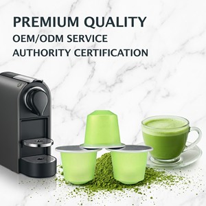 Capsules de Matcha Bio Qualité Export Grade 1A-7A Qualité Cérémoniale Marque Privée OEM ODM Prix Usine Achat en Gros - Product Image 4