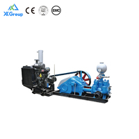 Pompe à boue horizontale Xianglu BW200/4 à double cylindre, diamètre 80/65 mm, pompe à piston alternatif, 4 MPa, 200 L/min, 15 kW, 145 tr/min